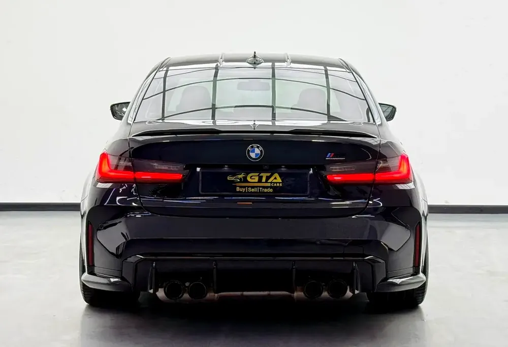 2021 BMW M3 Competition, 2026 BMW Service Pack, Full BMW Service History, Low km, Fully Loaded, GCC - Image 5
