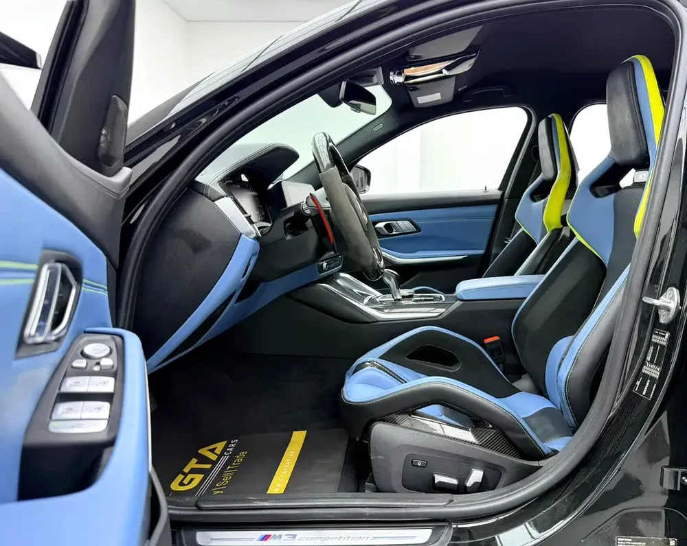 2021 BMW M3 Competition, 2026 BMW Service Pack, Full BMW Service History, Low km, Fully Loaded, GCC - Image 8