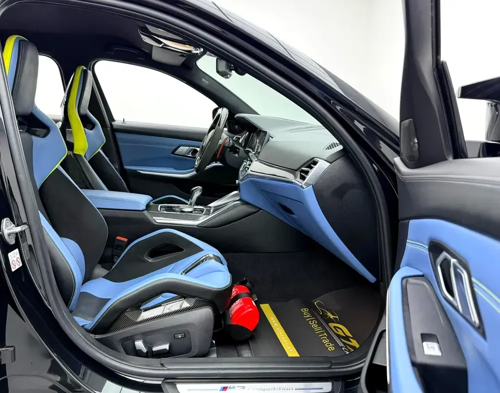 2021 BMW M3 Competition, 2026 BMW Service Pack, Full BMW Service History, Low km, Fully Loaded, GCC - Image 9