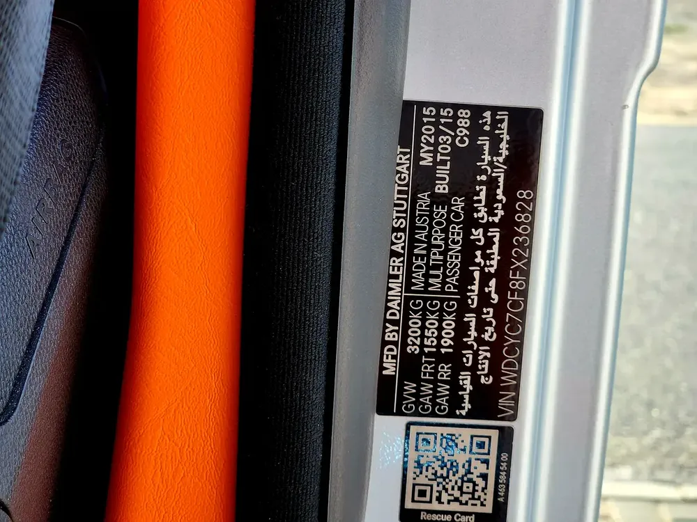 G63 AMG 2015 Sky Blue Up Brabus 800 2026 - Image 12