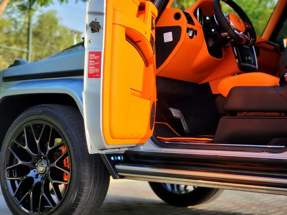 G63 AMG 2015 Sky Blue Up Brabus 800 2026 - Image 4