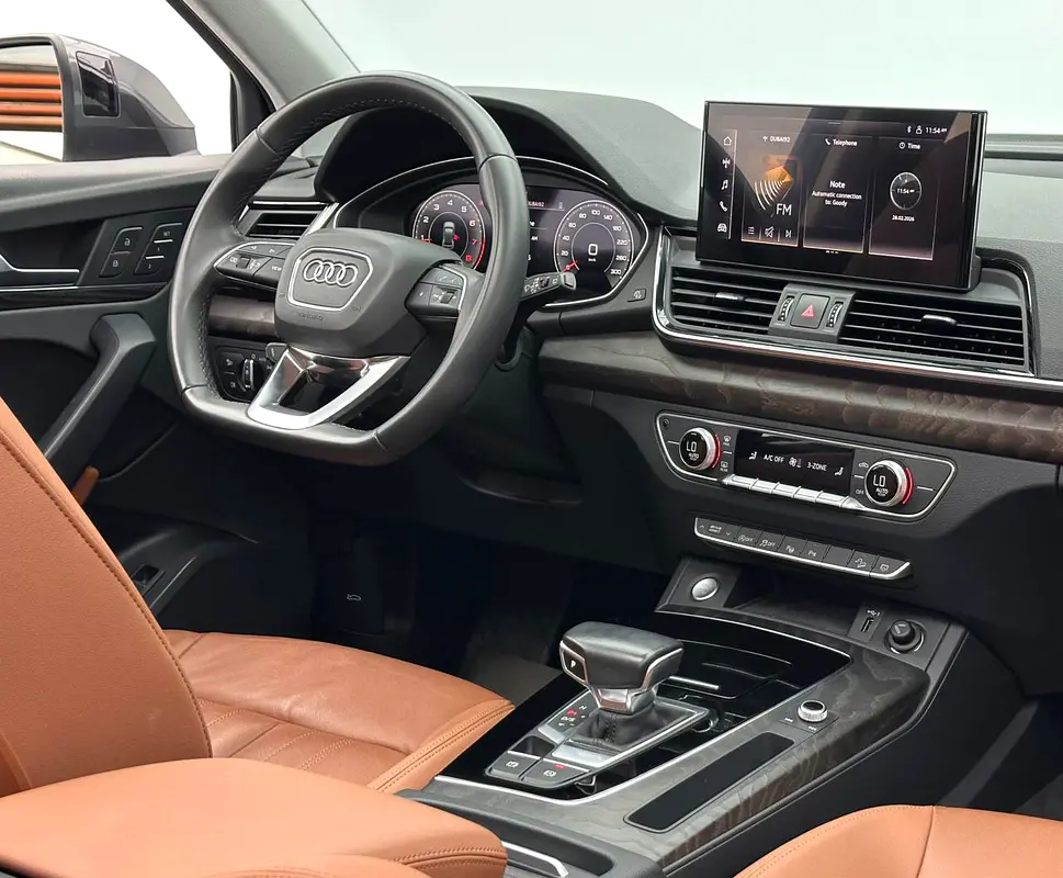 2022 Audi Q5 S-Line 45TFSI Quattro, 1 Year Warranty, Oct/2026 Audi Service Contract, GCC - Image 14