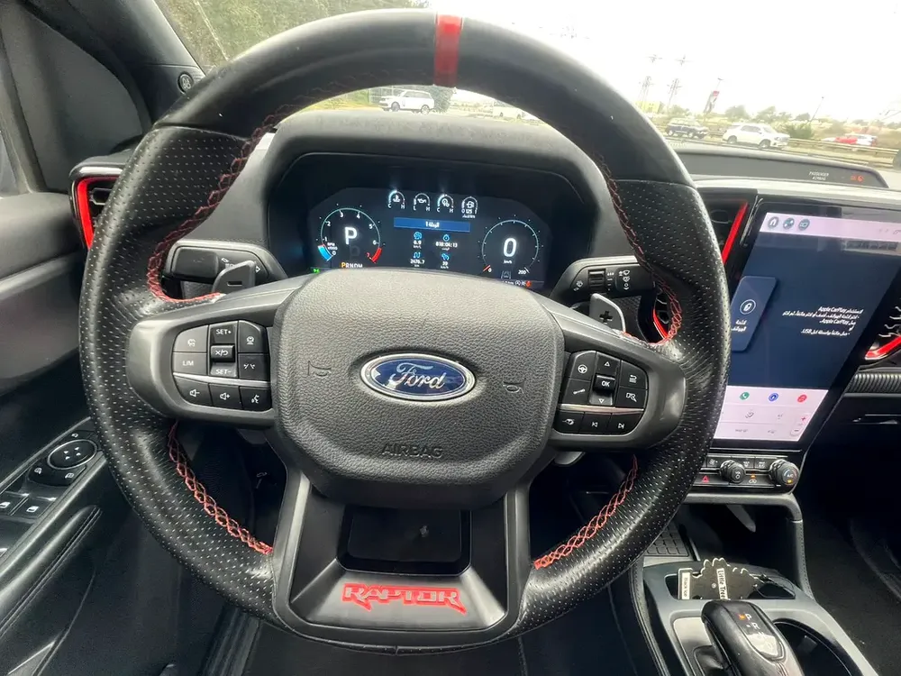 2024 FORD RANGER RAPTOR | GCC WITH AGENCY WARRANTY | ORIGINAL PAINT | 3,750 AED/MONTH - Image 12