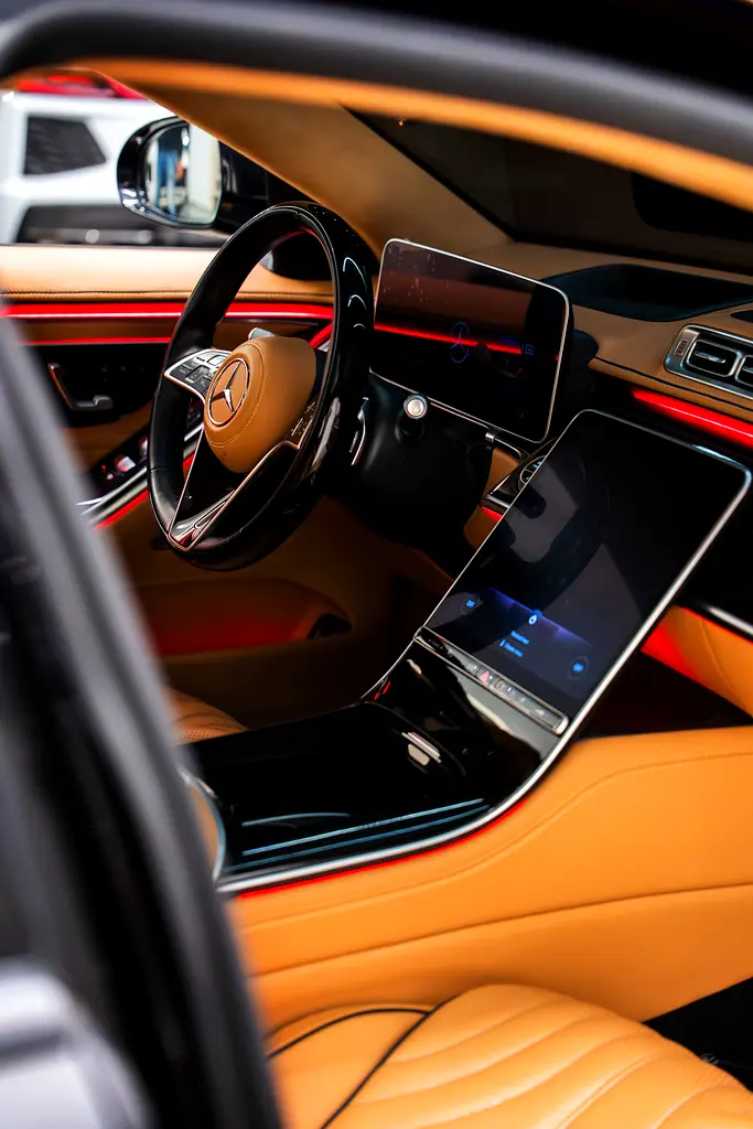 AED 4527 PM | MERCEDES S580 2021 | BRABUS KIT | WELL MAINTAINED | 1 YEAR WARRANTY - Image 11