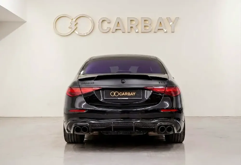 AED 4527 PM | MERCEDES S580 2021 | BRABUS KIT | WELL MAINTAINED | 1 YEAR WARRANTY - Image 4