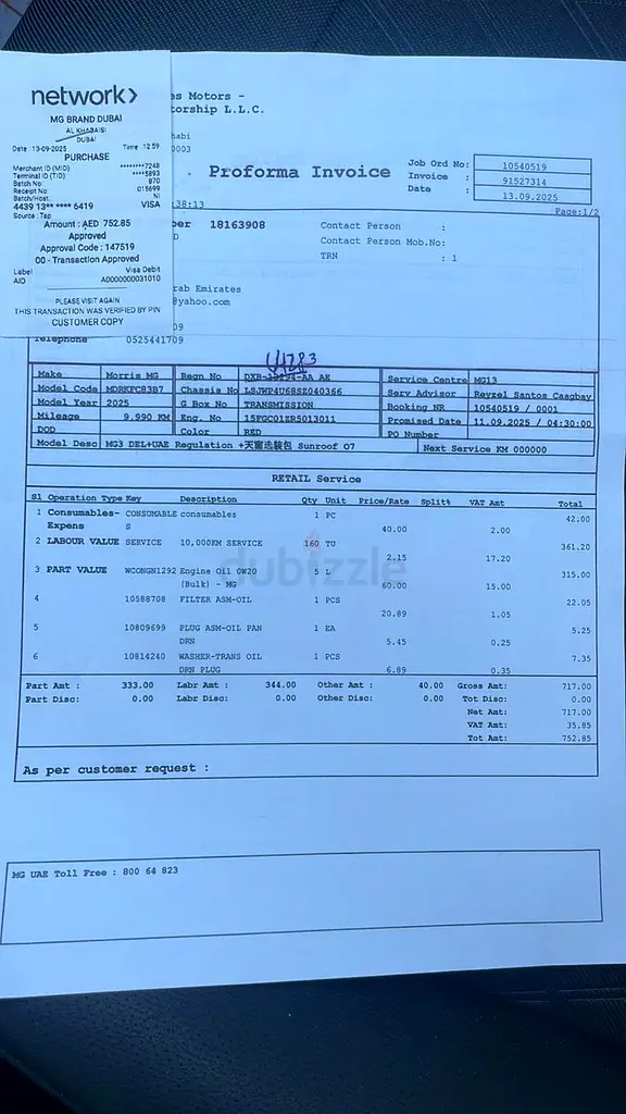 GCC Agency Maintain With Service History - Image 6