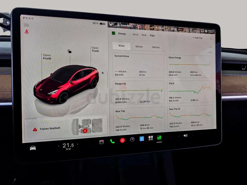AED 1748/month | 2022 Tesla Model Y  | GCC Specs | Ref#467579 - Image 14