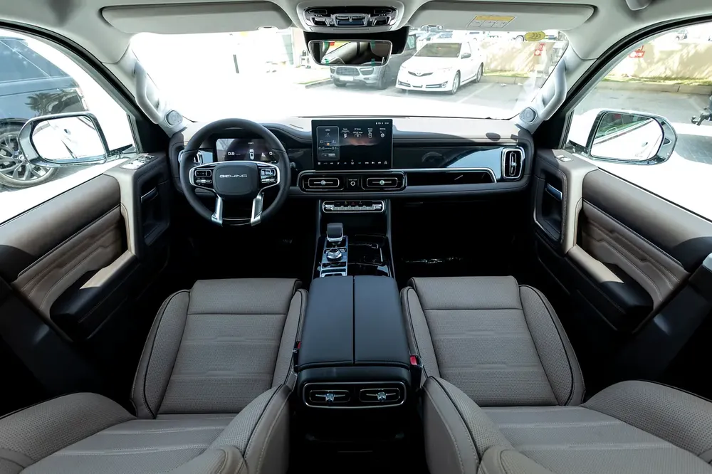 AED 2,375 monthly | Agency Warranty | BAIC BJ60 Elite (BRAND NEW,7SEATER) 2025 GCC - Image 12