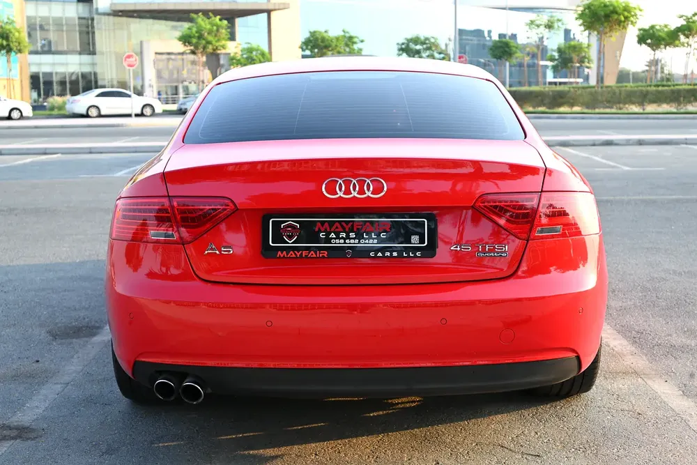 RAMADAN OFFER - 0% DP - FSH - FIRST OWNER - AUDI A5 COUPE 4WD - GCC SPECS - Image 4