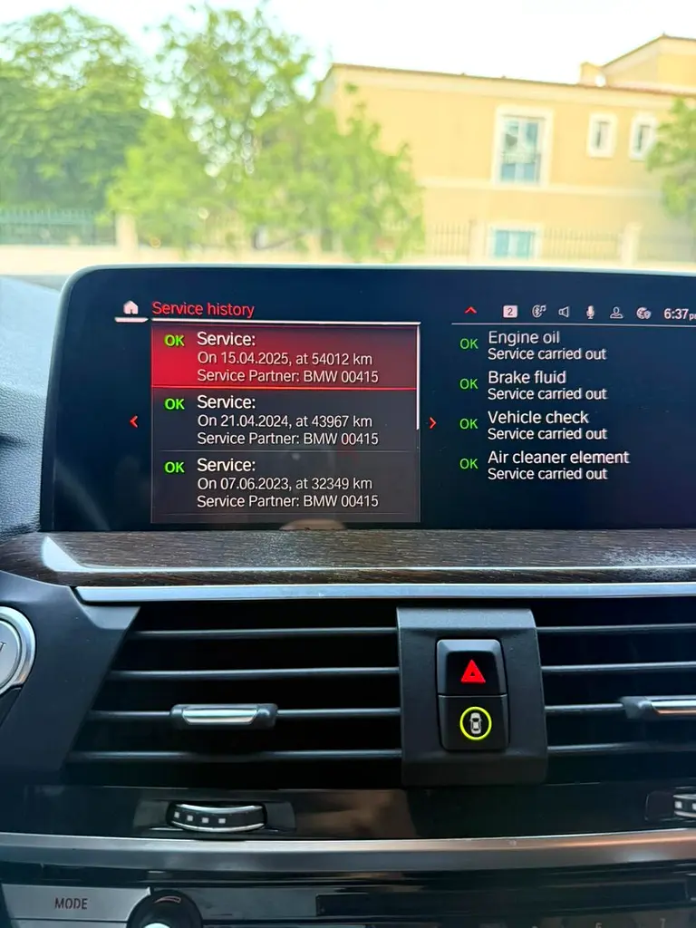 BMW X3 xDrive30i M Sport 2020 Full BMW Agency service history - Image 12