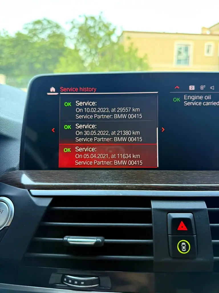 BMW X3 xDrive30i M Sport 2020 Full BMW Agency service history - Image 14