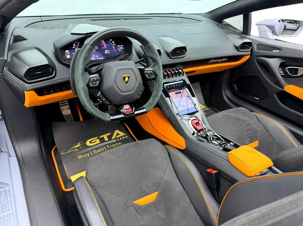 2023 Lamborghini Huracan EVO Spyder, 2027 Lamborghini Warranty, Very Low Km, Fully Loaded, GCC - Image 12