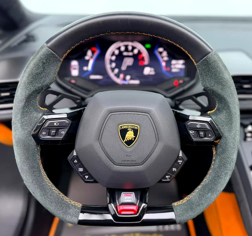 2023 Lamborghini Huracan EVO Spyder, 2027 Lamborghini Warranty, Very Low Km, Fully Loaded, GCC - Image 14