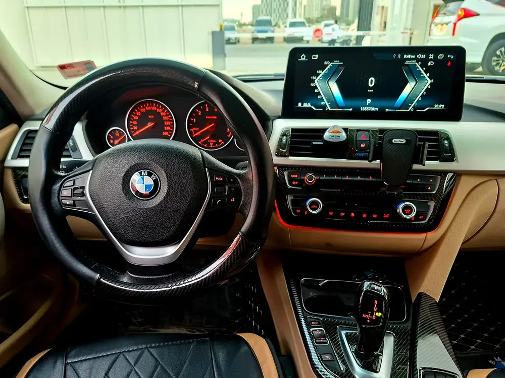 AED 1267/month | 2016 BMW 3-Series 318i | GCC Specs | Ref#412601 - Image 10