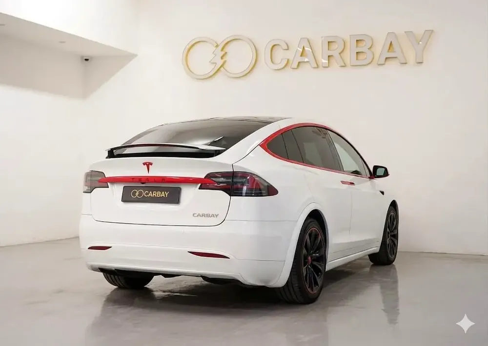 AED 1311 PM | TESLA MODEl X P75D 2017 | WELL MAINTAINED | 1 YEAR WARRANTY | GCC - Image 5