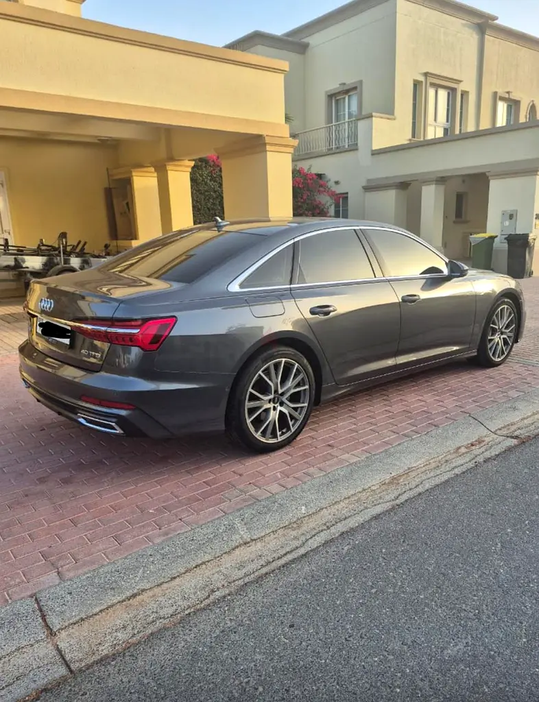 Audi A6 2022 , S-line , under manufacturer warranty , Full service history with Al Nabooda - Image 4