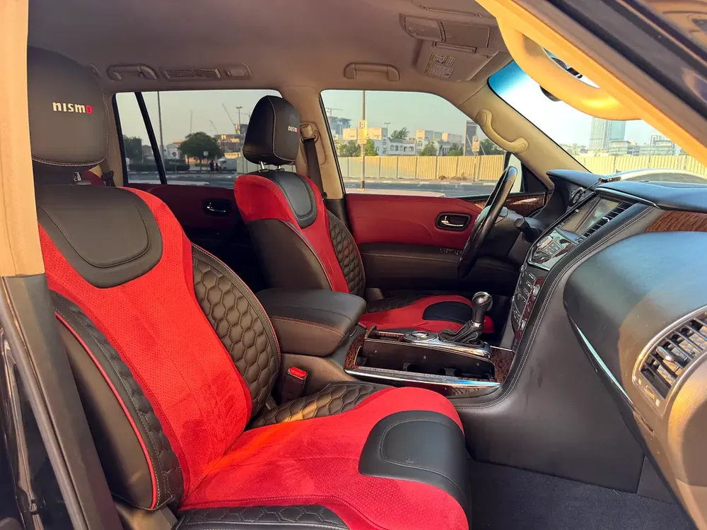 2017 Nissan Armada V8 | Full 2023 Patrol Nismo Conversion | Nismo Interior - Image 6
