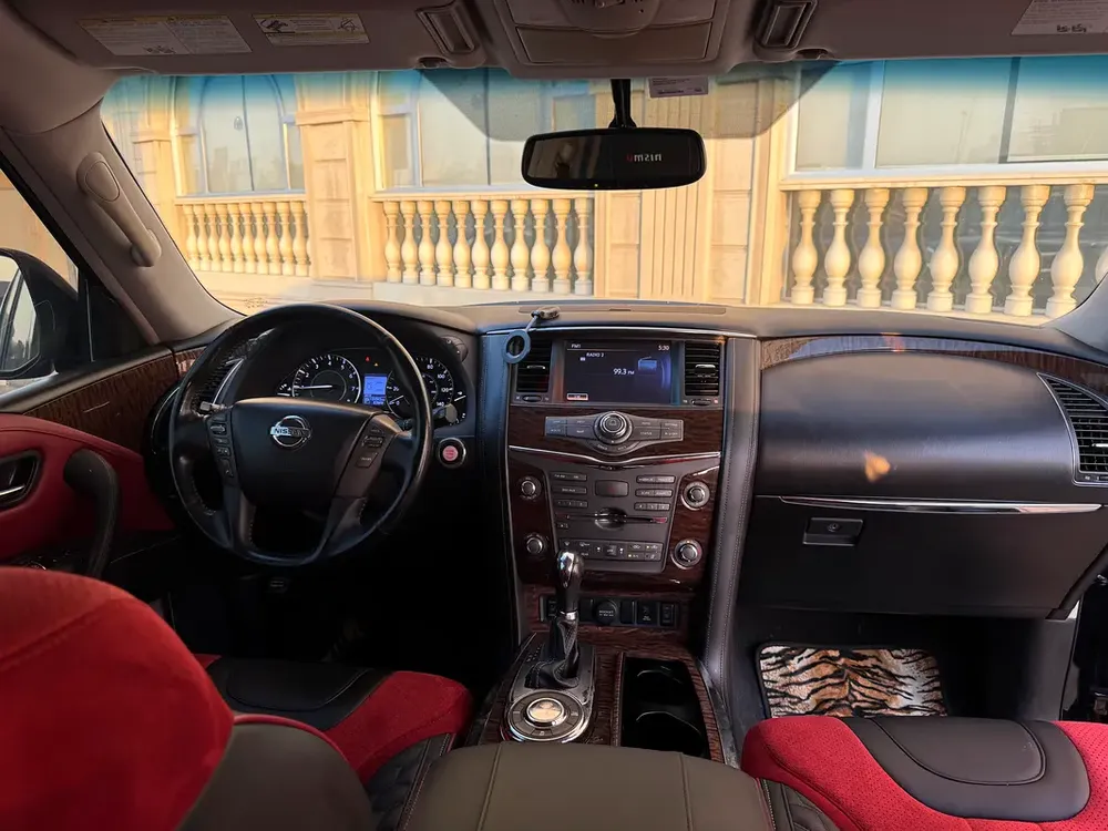 2017 Nissan Armada V8 | Full 2023 Patrol Nismo Conversion | Nismo Interior - Image 7