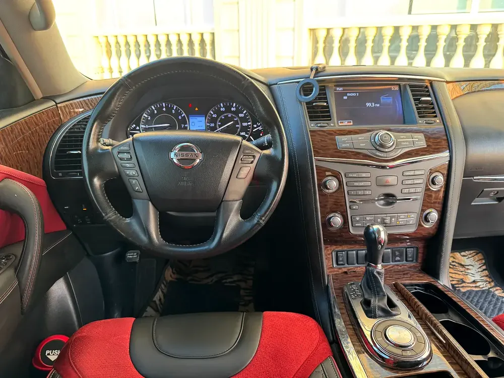 2017 Nissan Armada V8 | Full 2023 Patrol Nismo Conversion | Nismo Interior - Image 8