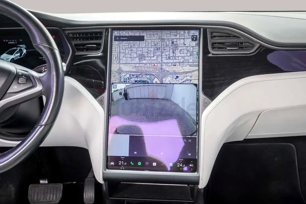 AED 1444/month | 2019 Tesla Model X 100D | GCC Specs | Ref#401525 - Image 15