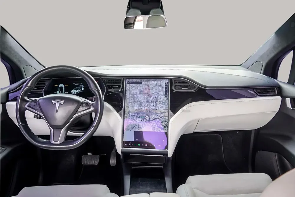 AED 1444/month | 2019 Tesla Model X 100D | GCC Specs | Ref#401525 - Image 9