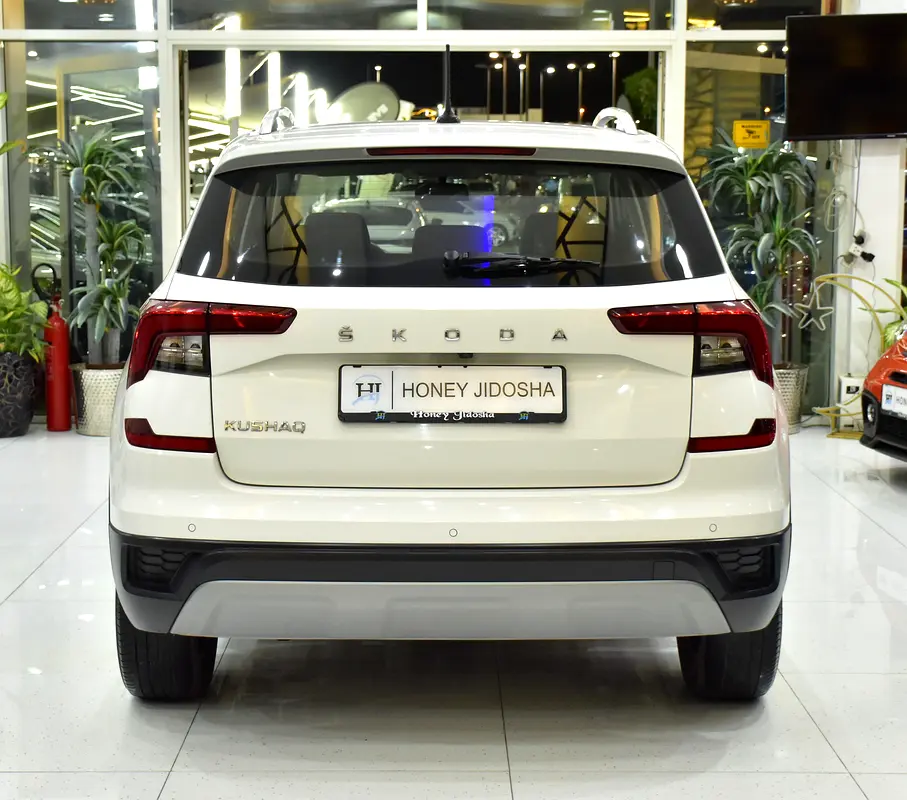 AED 579 EMi for 5Yrs | Skoda Kushaq ( 2023 Model ) in White Color GCC Specs - Image 5