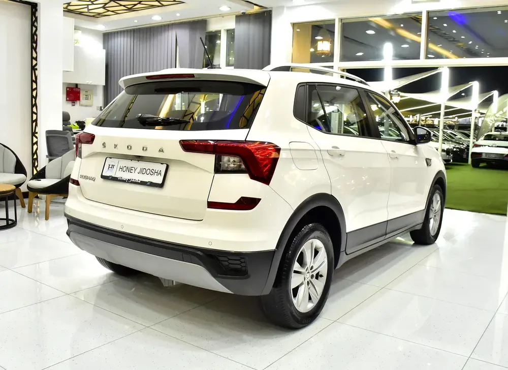AED 579 EMi for 5Yrs | Skoda Kushaq ( 2023 Model ) in White Color GCC Specs - Image 6