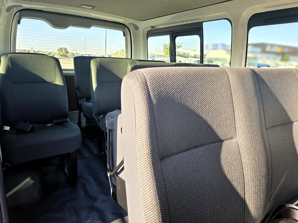 Toyota Hiace Std Roof  15 Seater 2.7l Petrol M/T RWD White Color 2026 Model - Image 17