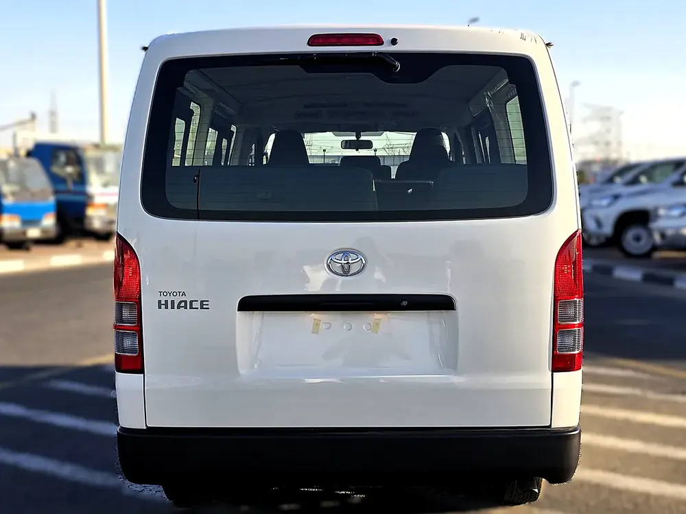 Toyota Hiace Std Roof  15 Seater 2.7l Petrol M/T RWD White Color 2026 Model - Image 5