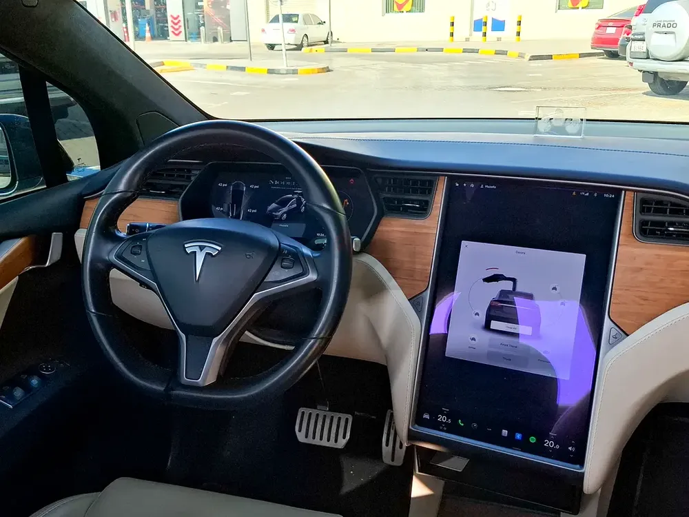 AED 2279/month | 2020 Tesla Model X Performance | GCC Specs | Ref#404394 - Image 12