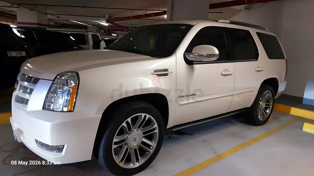 Cadillac Escalled 2013 peâl white for sale - Image 12