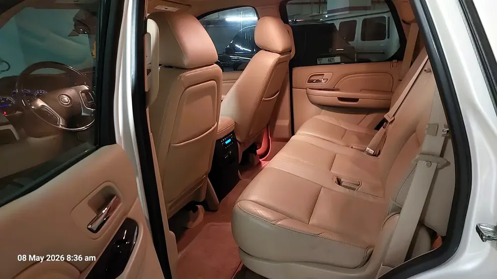 Cadillac Escalled 2013 peâl white for sale - Image 8