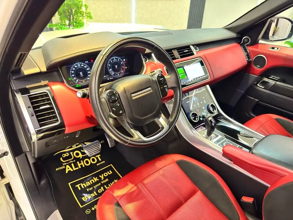 AUTOBIOGRAPHY  RANGE ROVER SPORT V8 || GCC II FULLY LOADED I| PANORAMIC I| SCREENS II LOW MILEAGE - Image 16