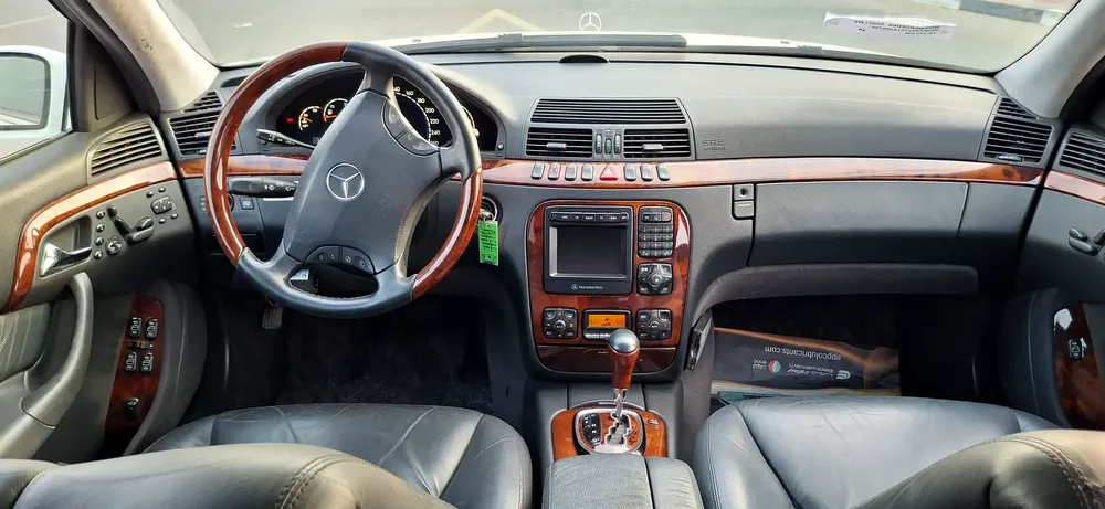 Mercedes Benz S500LWB model 2002 good condition input Japan - Image 15