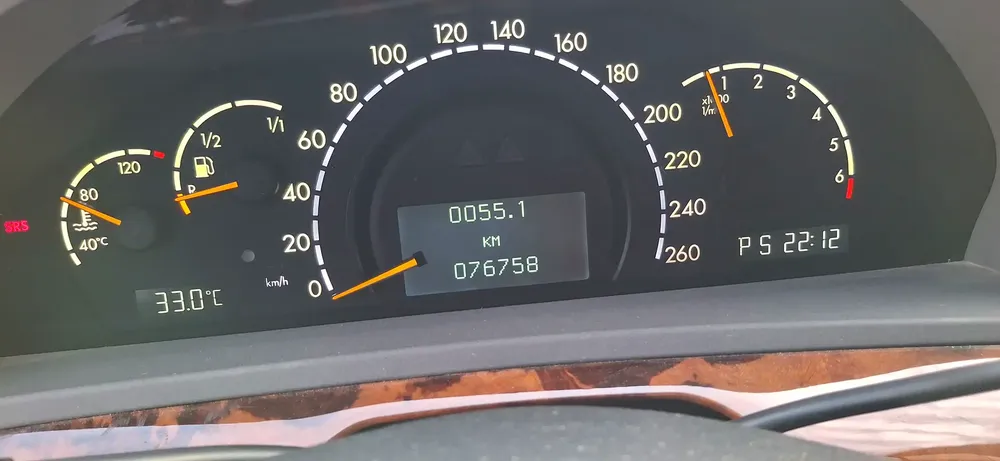 Mercedes Benz S500LWB model 2002 good condition input Japan - Image 18