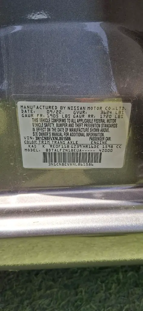 2022 Nissan Versa SR - American Specs - Low Mileage - Sporty Sedan - Image 4