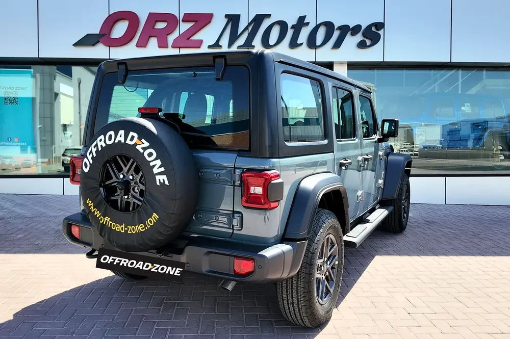 3 YRS OR 60K DEALER WARRANTY - 2025 JEEP WRANGLER 4DR SPORT ANVIL GREY 2.0L (STOCK) - Image 5