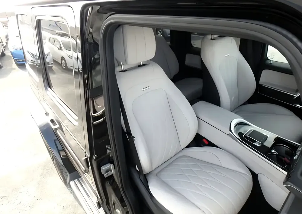 Coming Soon-G63AMG 2025- 9,800Km-Jet Black White Interior - Image 10