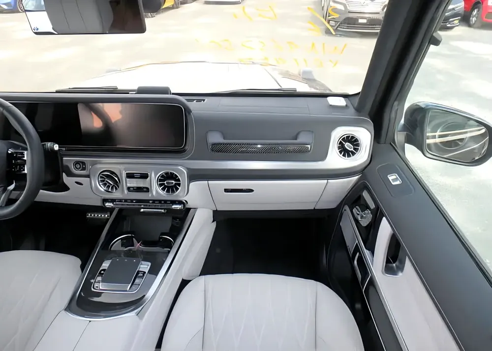 Coming Soon-G63AMG 2025- 9,800Km-Jet Black White Interior - Image 6