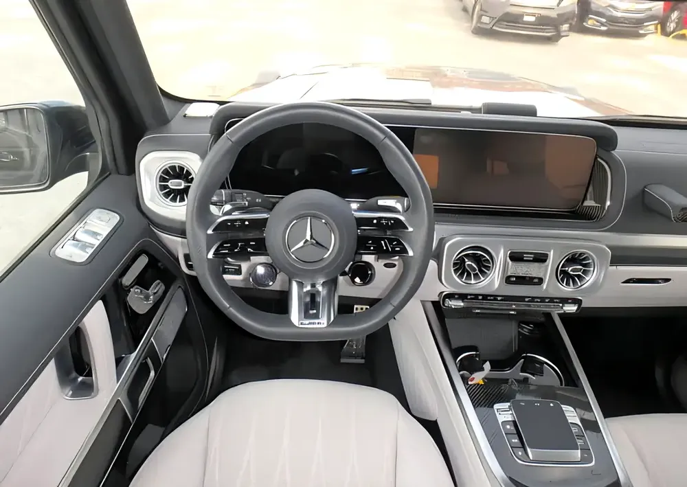 Coming Soon-G63AMG 2025- 9,800Km-Jet Black White Interior - Image 7