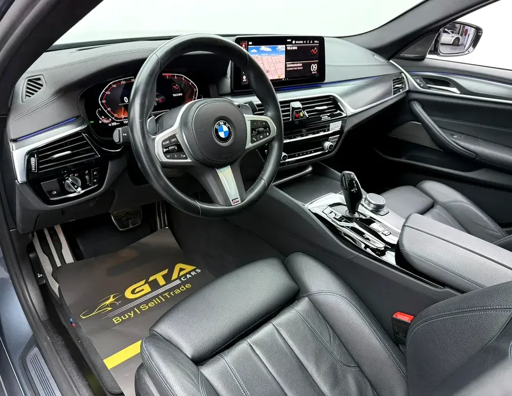 2023 BMW 530i M-Sport, 2027 BMW Warranty + Service Pack, Full BMW Service History, Low Km, GCC - Image 10