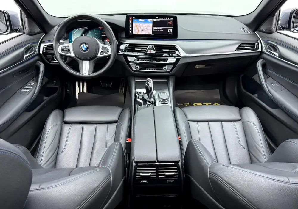 2023 BMW 530i M-Sport, 2027 BMW Warranty + Service Pack, Full BMW Service History, Low Km, GCC - Image 13