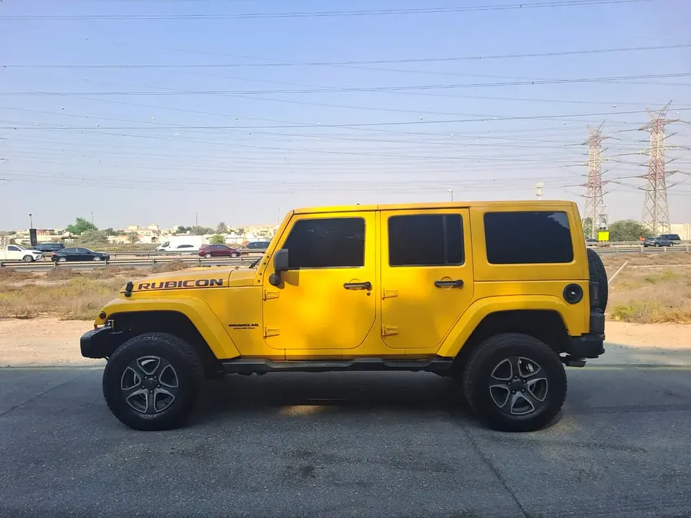 JEEP WRANGLER RUBICON 2015 GCC FULL OPTION NO ACCIDENT VERY CLEAN - Image 4