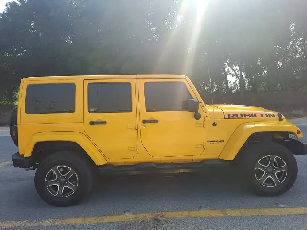 JEEP WRANGLER RUBICON 2015 GCC FULL OPTION NO ACCIDENT VERY CLEAN - Image 7