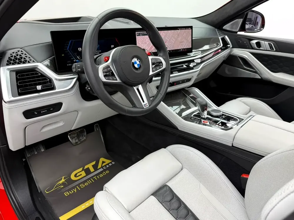 2025 BMW X6M Competition, 2029 BMW Warranty + Service Pack, Full BMW Service History, Low Km, GCC - Image 10