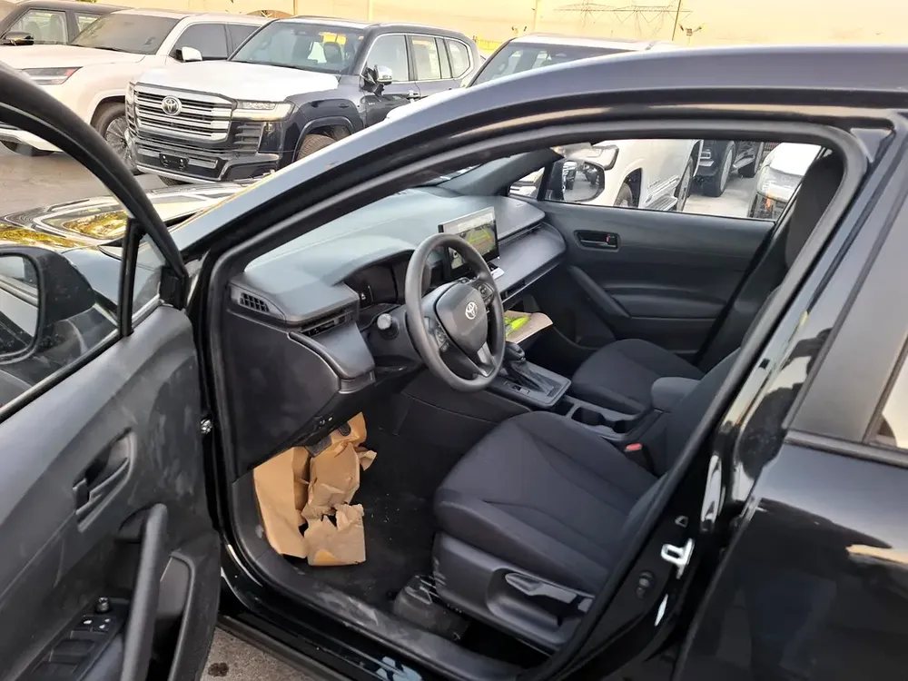 Toyota Corolla Cross 2.0L 2025 Black Petrol 360 Camera and Radar (Export Only) - Image 7