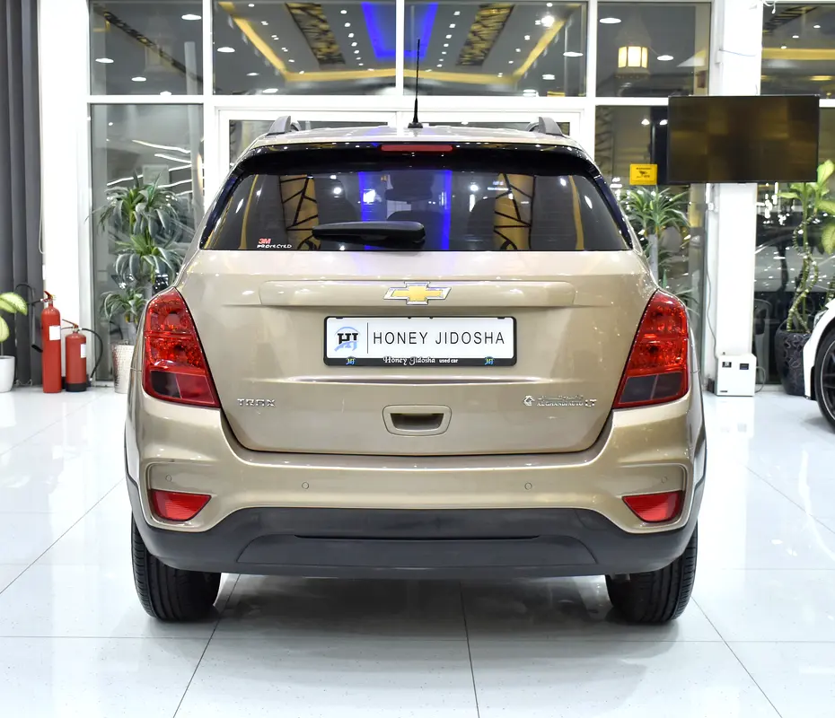 AED 476 EMi at 0% DP | Chevrolet Trax LT ( 2019 Model ) in Brown / Beige Color GCC Specs - Image 5