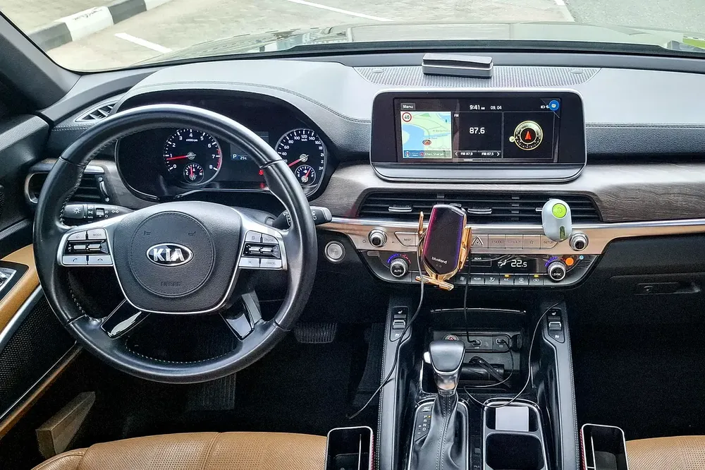 AED 1216/month | 2020 Kia Telluride  | GCC Specs | Ref#449775 - Image 9