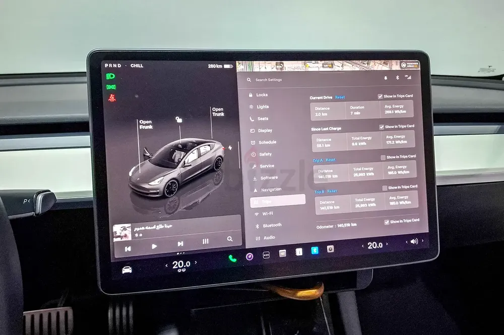 AED 1034/month | 2022 Tesla Model 3  | GCC Specs | Ref#449915 - Image 15