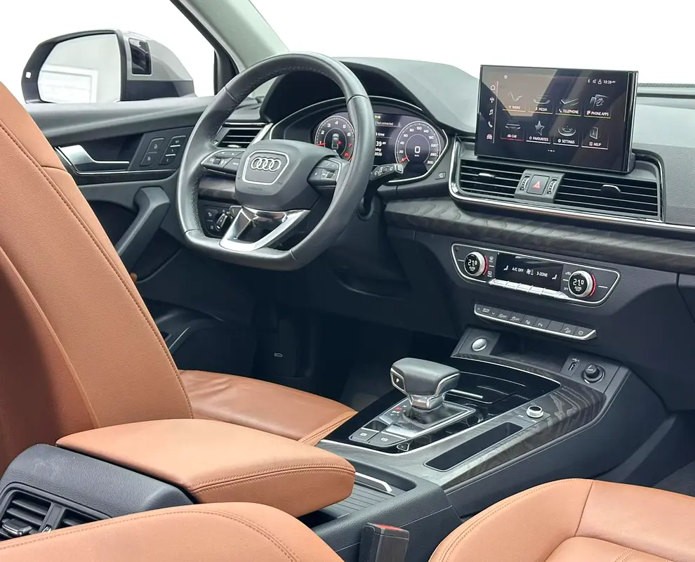 2022 Audi Q5 45 TFSI Quattro, 1 Year Warranty Unlimited KM, Full Service History, GCC - Image 11